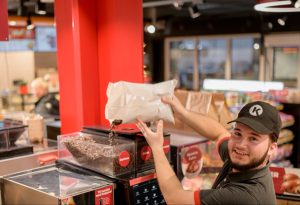 Circle K leverte ut 88 000 kaffekopper på Brokelandsheia i 2025