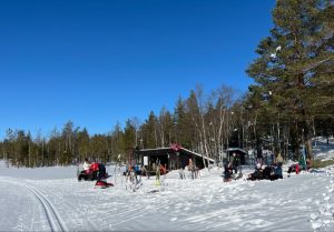 Påskeføre i løypene ved Kleivvann og på Vestøl