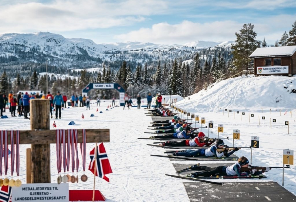 Knallsesong for Gjerstads skiskyttere