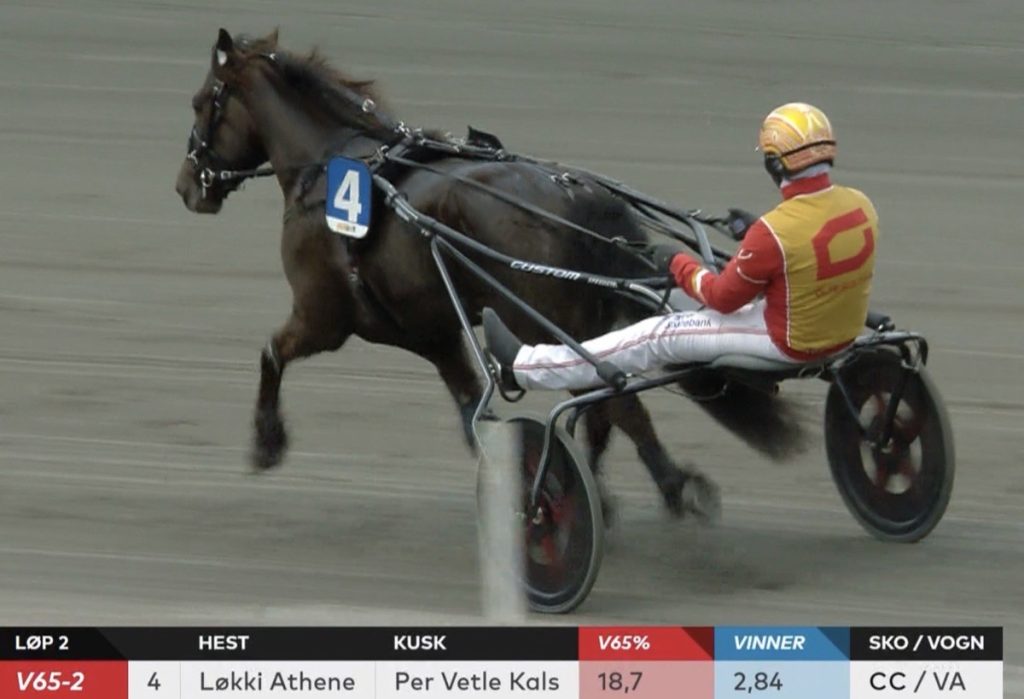 Løkki Athene vant på Klosterskogen