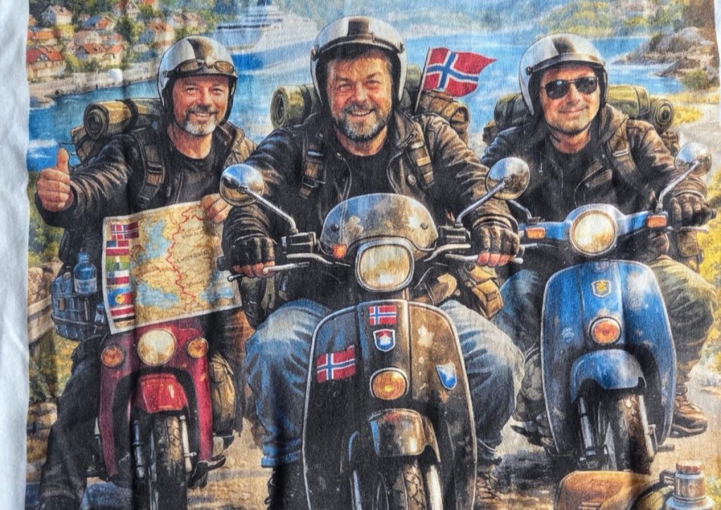 Skal kjøre moped til Bosnia i sommer