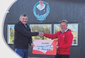 Fikk 100 000 fra Sparebanken Norge