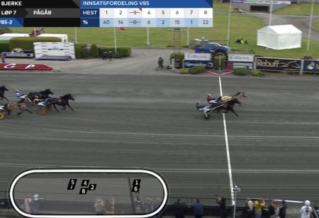 Grisle Tore G.L. travet inn 100 000 i Alm Svartens Æresløp