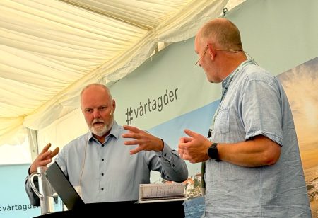 Fortalte om boligprosjekt på Brokelandsheia