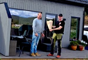Overleverte ny tomannsbolig i Mostad Terrasse